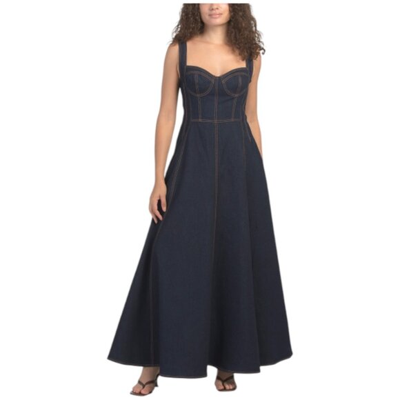 NICHOLAS Sibille Paneled Maxi Dress - Picture 1 of 2